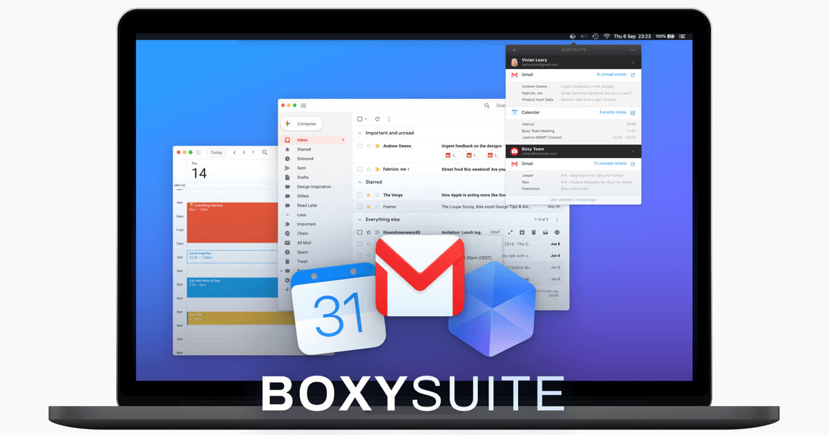Boxy's macOS app is like Gmail, but sexier